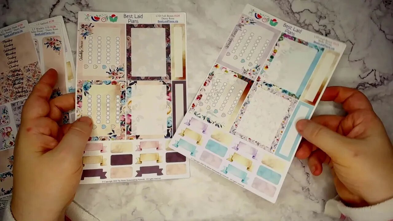 Planner Sticker New Releases, new sticker sheet format, Subscription Box Unboxing!