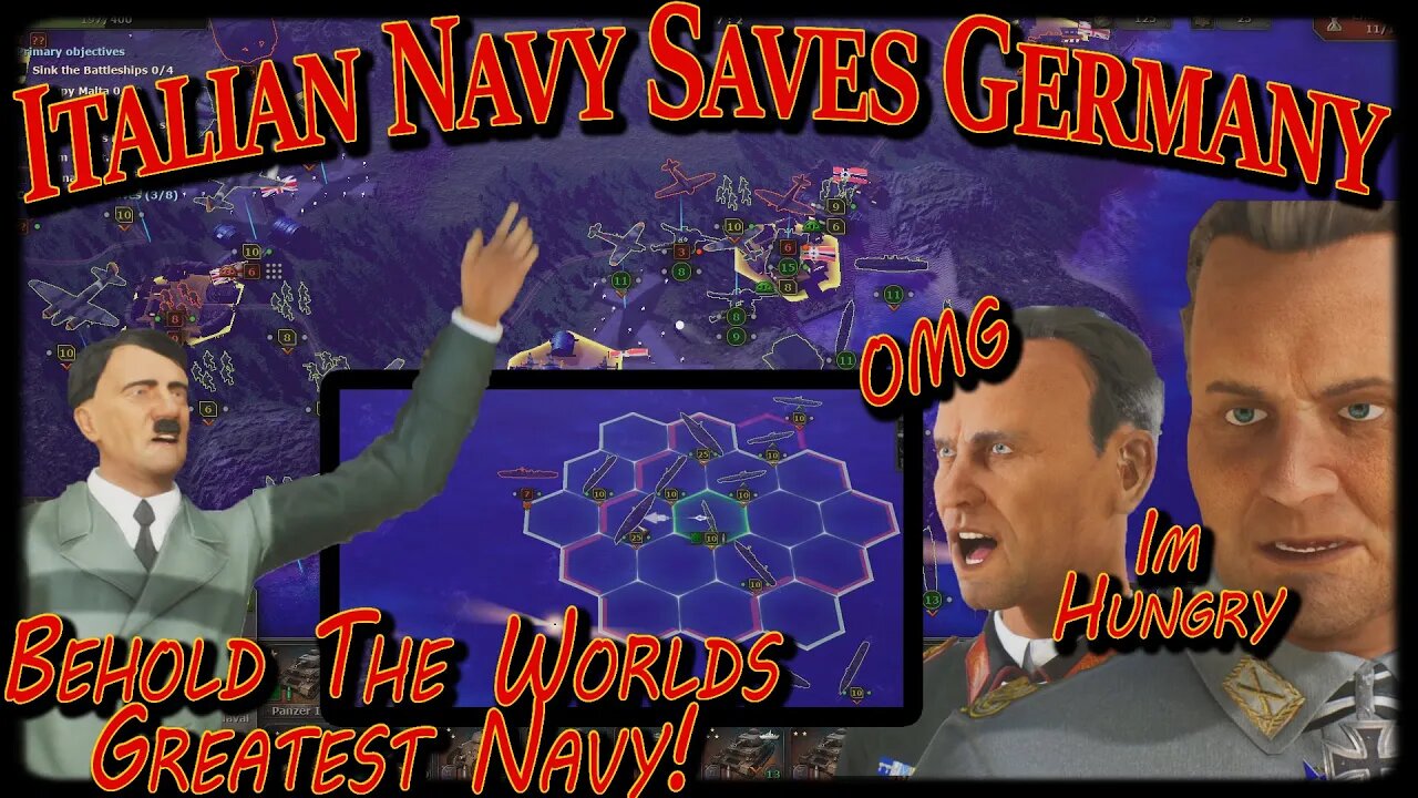 Italy Save Germany! Invasion Of Malta