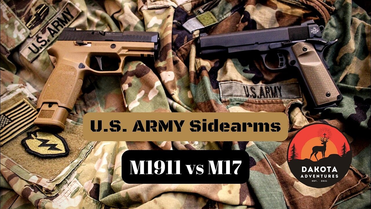 Army Sidearms: the M1911 vs M17