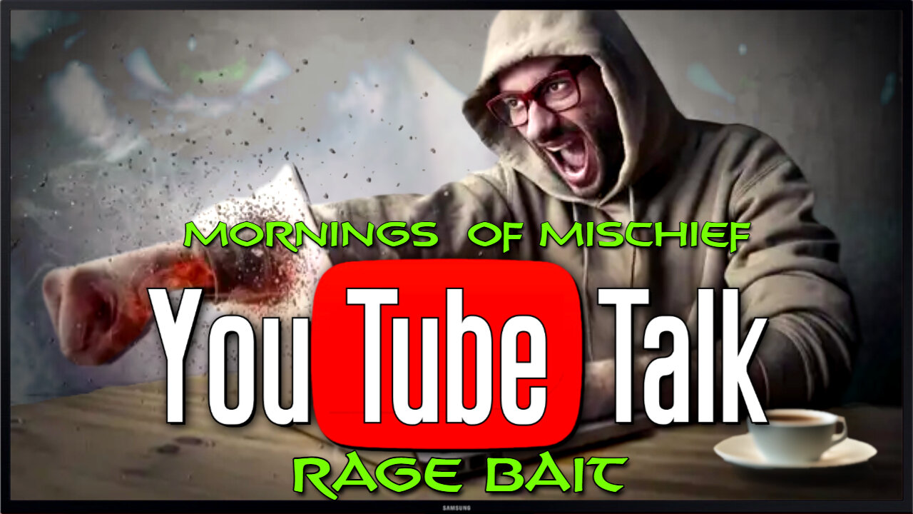 Mornings of Mischief YouTube Talk - Rage Bait