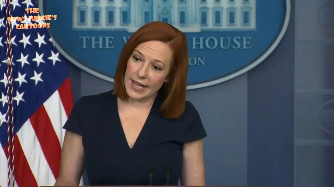 Psaki says Harris 'may' visit border 'at some point' after VP laughs off idea.