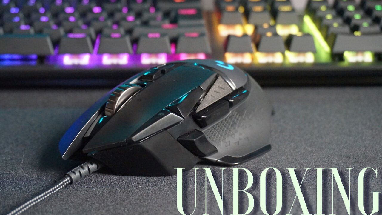 Wireless Gaming Mouse Logitech G903 Unboxing | ASMR |