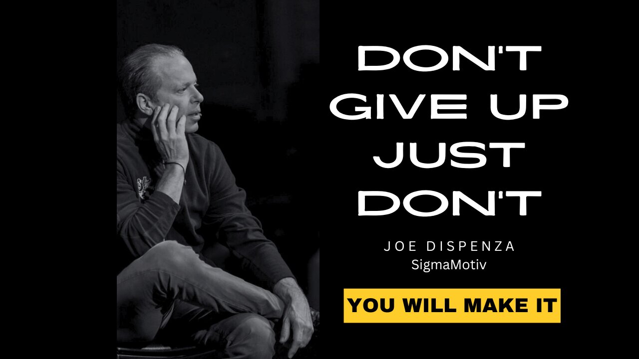 WATCH THIS EVERY DAY Motivational video By Dr. Joe Dispenza