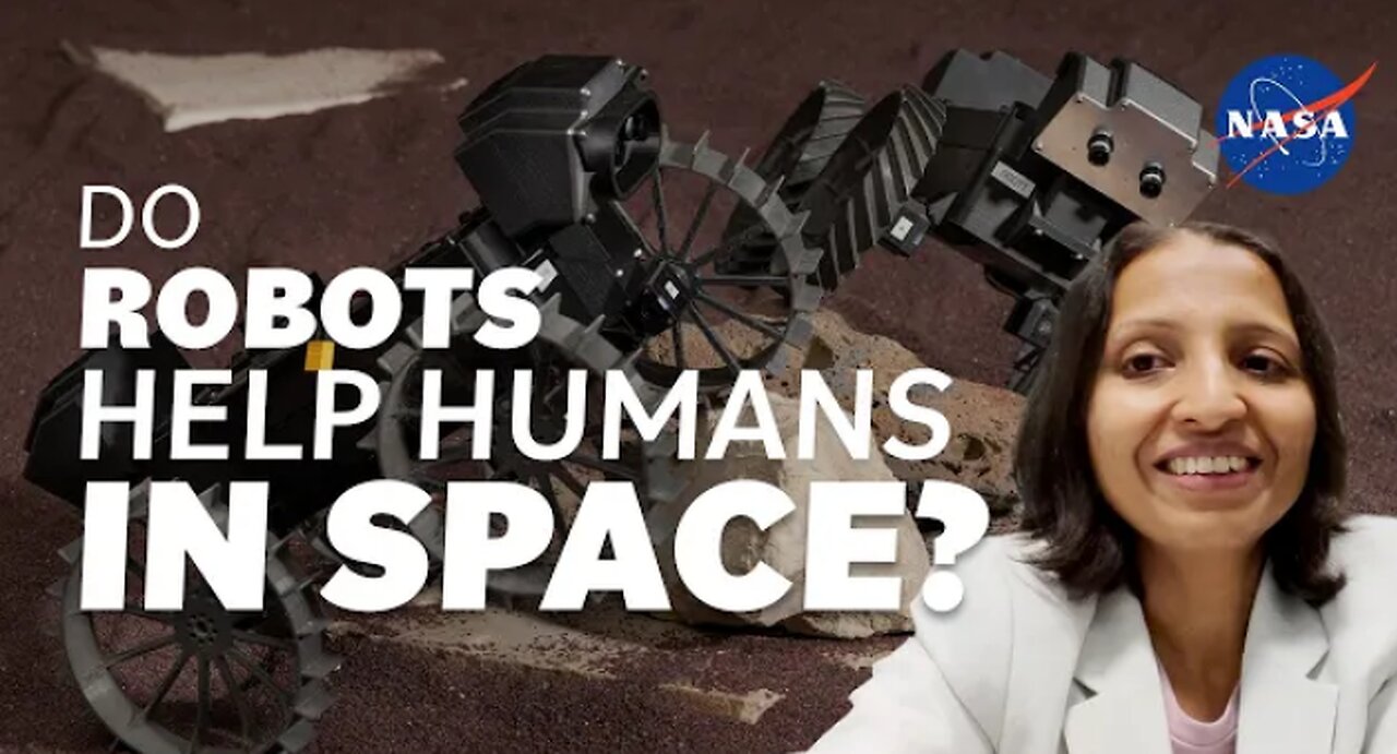 Do robots help humans in space ?
