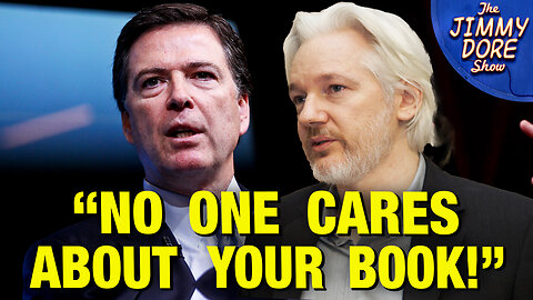 Assange Supporter DISRUPTS James Comey’s Boring Book Event
