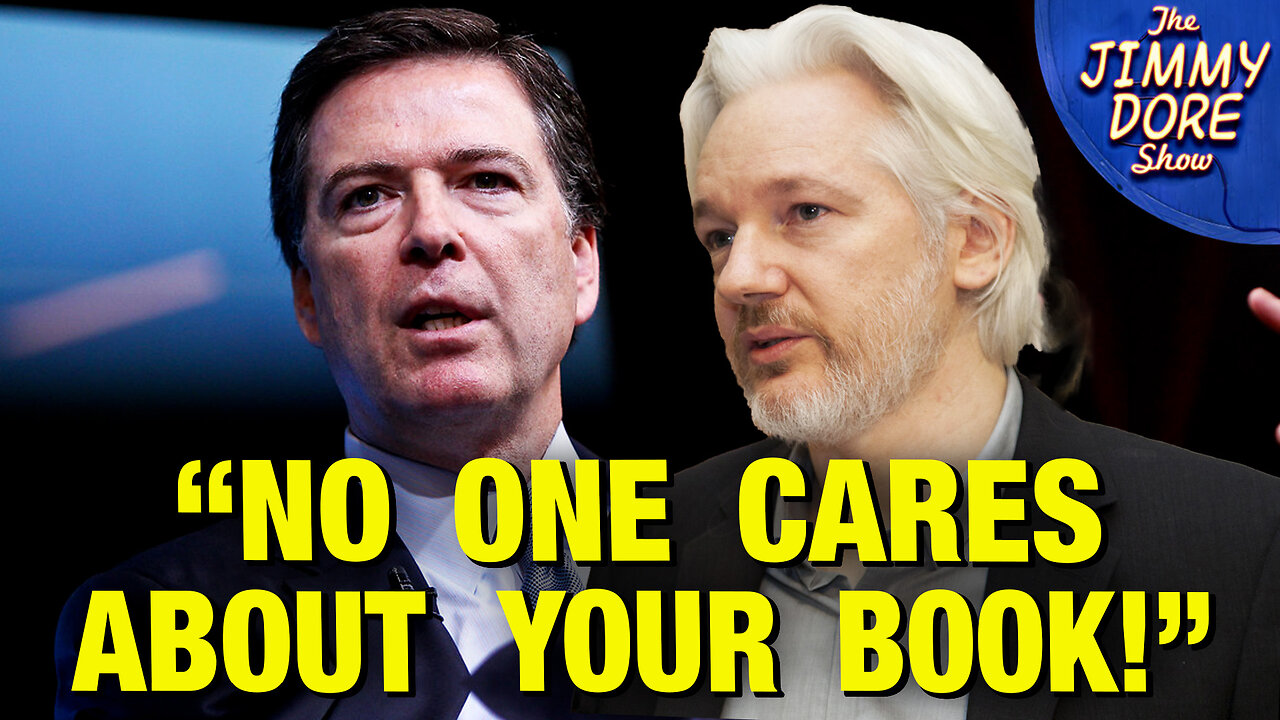Assange Supporter DISRUPTS James Comey’s Boring Book Event