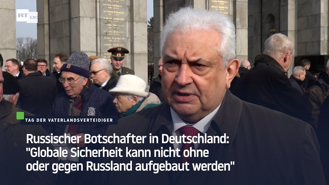 Russischer Botschafter: "Globale Sicherheit kann nicht ohne oder gegen Russland aufgebaut werden"