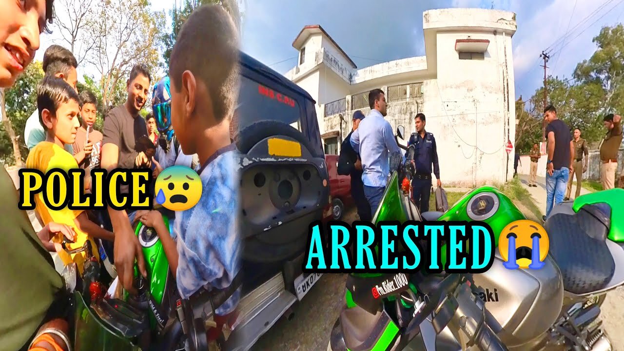 Apni_Superbike_Z1000_Ko_Police_Ne_Seize_Kyu_Kardi_😭_Why_I_Got_Arrested_By_Police_😰_Orginal_Video❤️