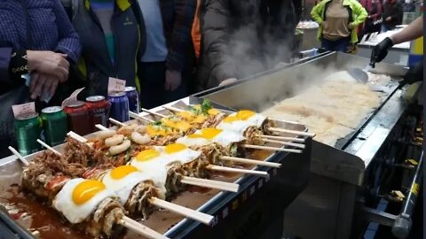 Japanese Street Food Seafood