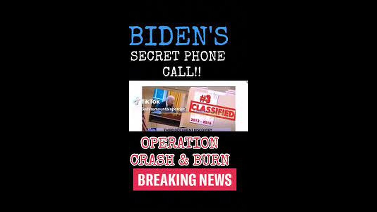 RENEGADE SPIN 3/13/24 EVIDENCE... BIDEN CRASH AND BURN TIME !!!