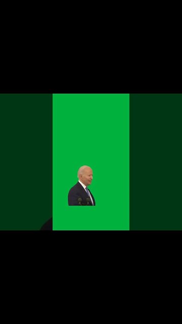 Green Screen –im not suppose to interview joe biden