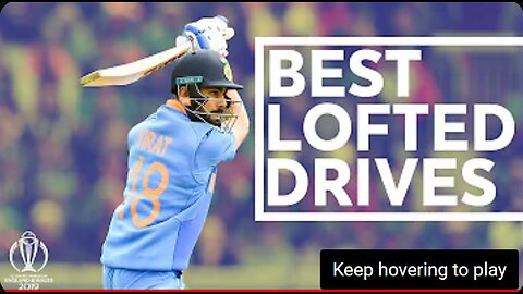 Who Played It Best? | Best Lofted Drives of the World Cup | Part 1 | ICC Cricket World Cup 2019