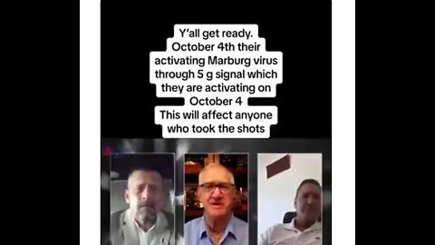 ACTIVATING MARBURG PLAGUE WITH 5G - [OCT 4 2023]? - (re up)