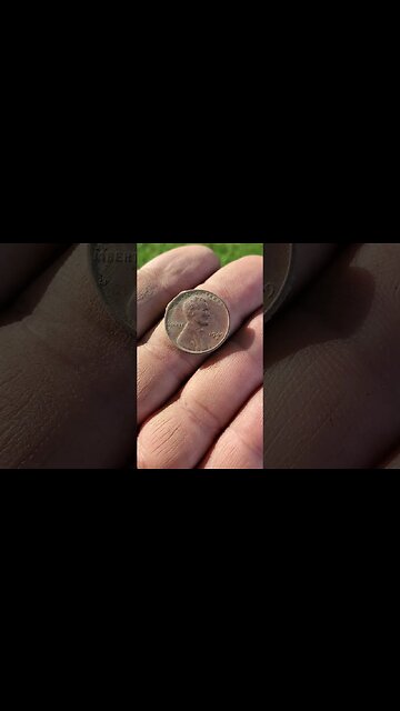 1949s wheatie #metaldetecting #civilwar #coins #shorts