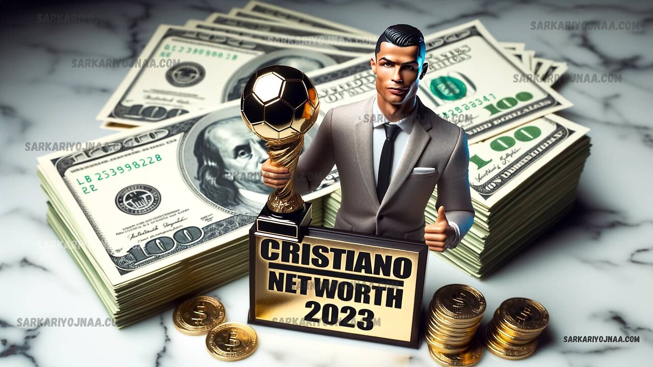 Christiano Ronaldo worth 💲500 m