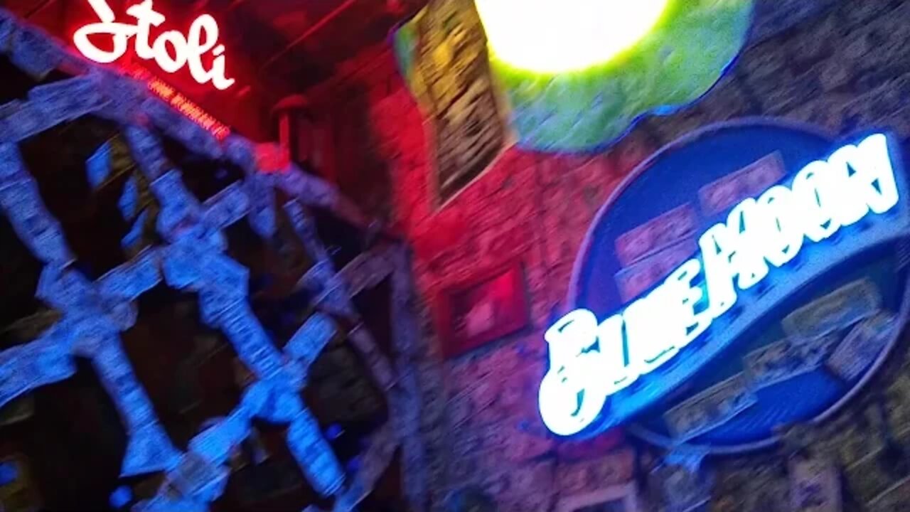 The bar & grill that is covered with cash from top to bottom!