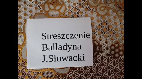 Streszczenie Balladyna - J.Słowacki Odwiedź moje Playlisty :):) tu jest audiobook- Balladyna