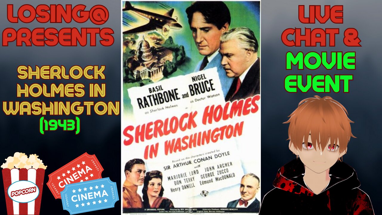 🕵️‍♂️ Sherlock Holmes in Washington (1943) 🏛️ | Movie Sign! 🔍🎥