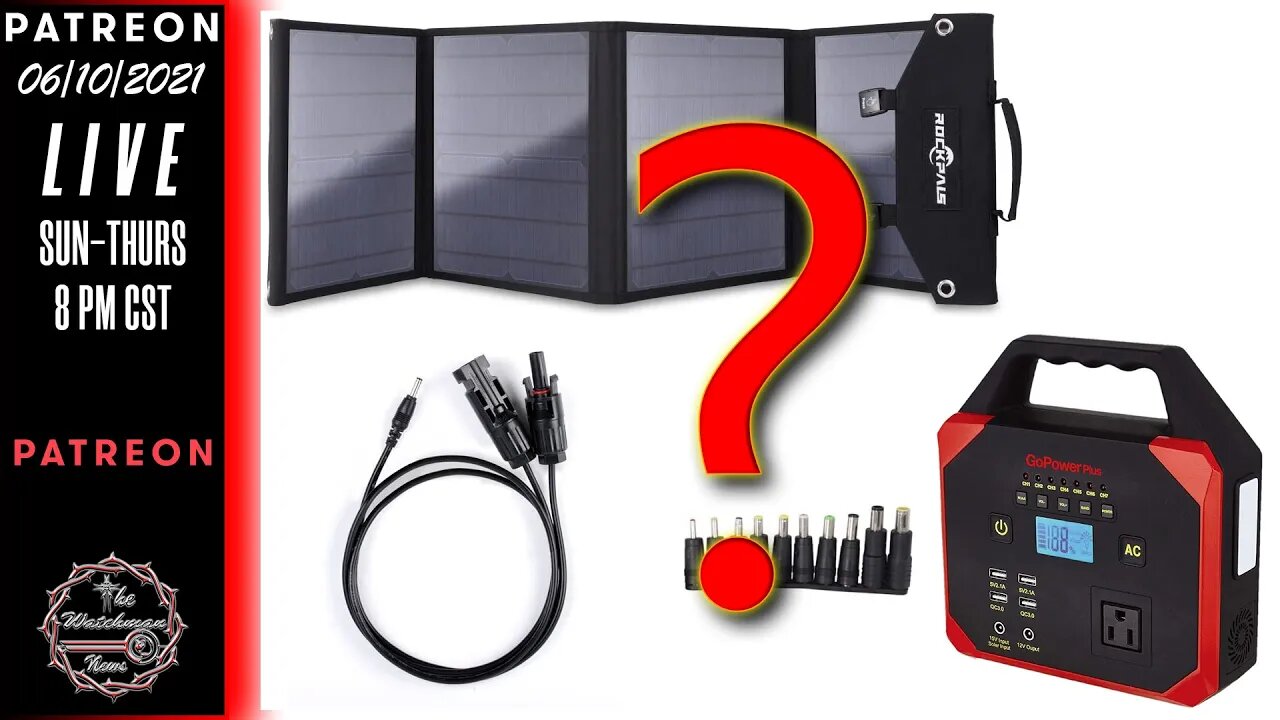 The Watchman News - GoPower Plus - How Long Does It Take To Charge With A 60 Watt Solar Panel?