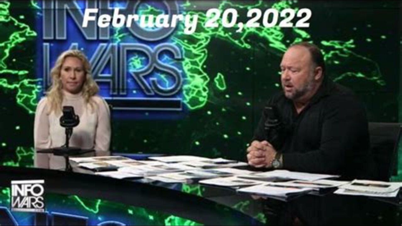 The Alex Jones Show FULL SHOW 2-20-22 MTG Live In Studio