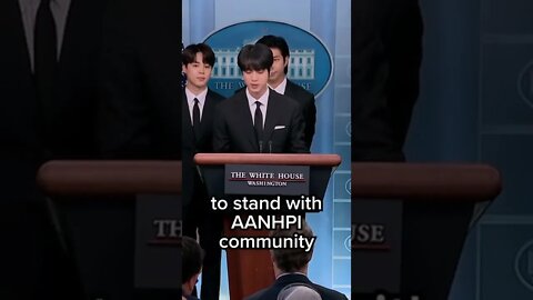 Jin speech at white house with eng sub #btswhitehouse