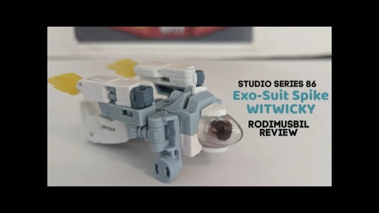 Studio Series 86 EXO-SUIT SPIKE WITWICKY Core Class Figure - Rodimusbill Review