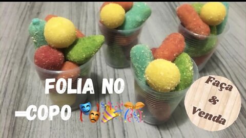 Folia No Copo !!!! Salgados Fritos no Copo - Faça e Venda - Coxinha no Copo - Delícia demais !!