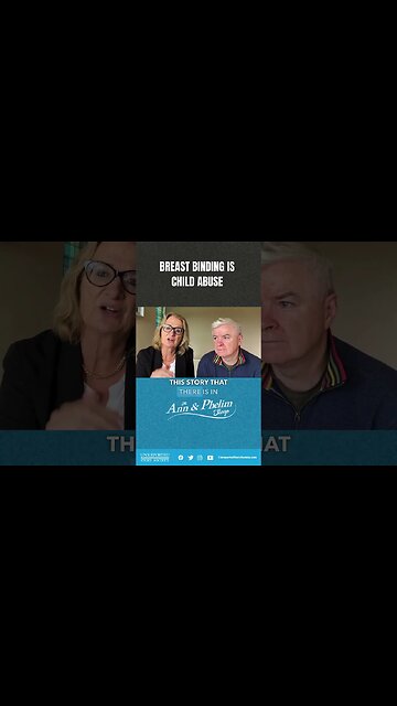 Breast binding is child abuse. #lgbtq #ytshorts #transgender #protectourkids #parentsrights