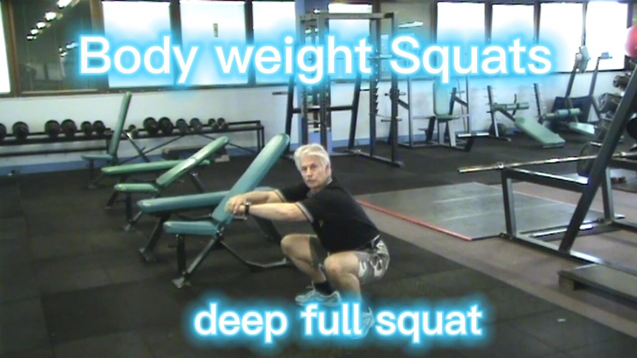 full Basic Body Weight Squat