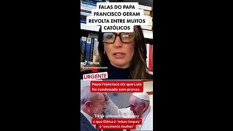 Papa comunista perde a oportunidade de ficar calado