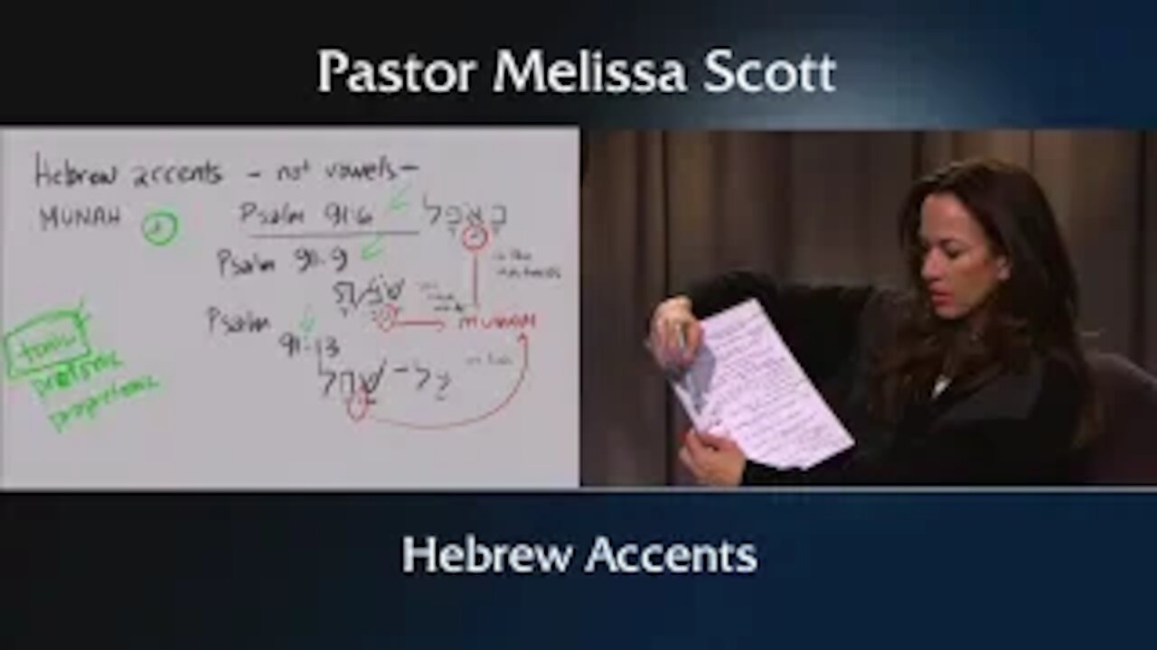 Hebrew Accents - Hebrew Lesson #5