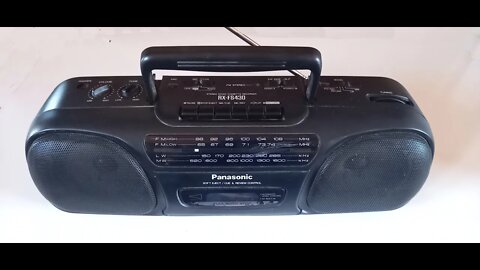 How to repair Radio cassette player Panasonic RX-FS430