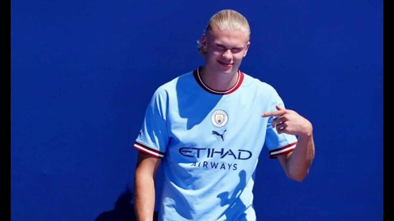 HAALAND IS A MAN CITY