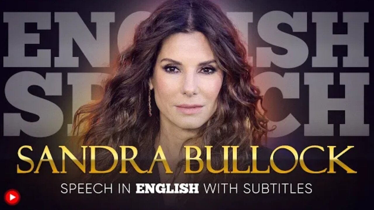 ENGLISH SPEECH | SANDRA BULLOCK: Never Google Yourself (English Subtitles)