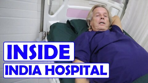 Rough View of Andy Lee Graham in India Hospital