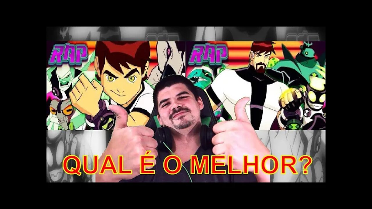 REACT 2 EM 1 Rap do Ben 10 E Ben 10.000 - RAPBITS - MELHOR DO MUNDO