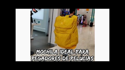 MOCHILA IDEAL PARA PEGADORES DE PELÚCIAS 😄😅😂