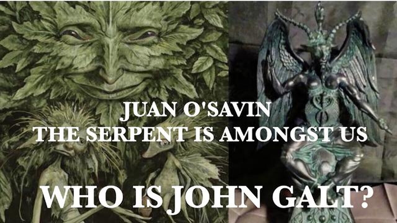 JUAN O'SAVIN- NEVER FORGET THE WORM. IN THE END GOD WINS. THX JOHN GALT SGANON