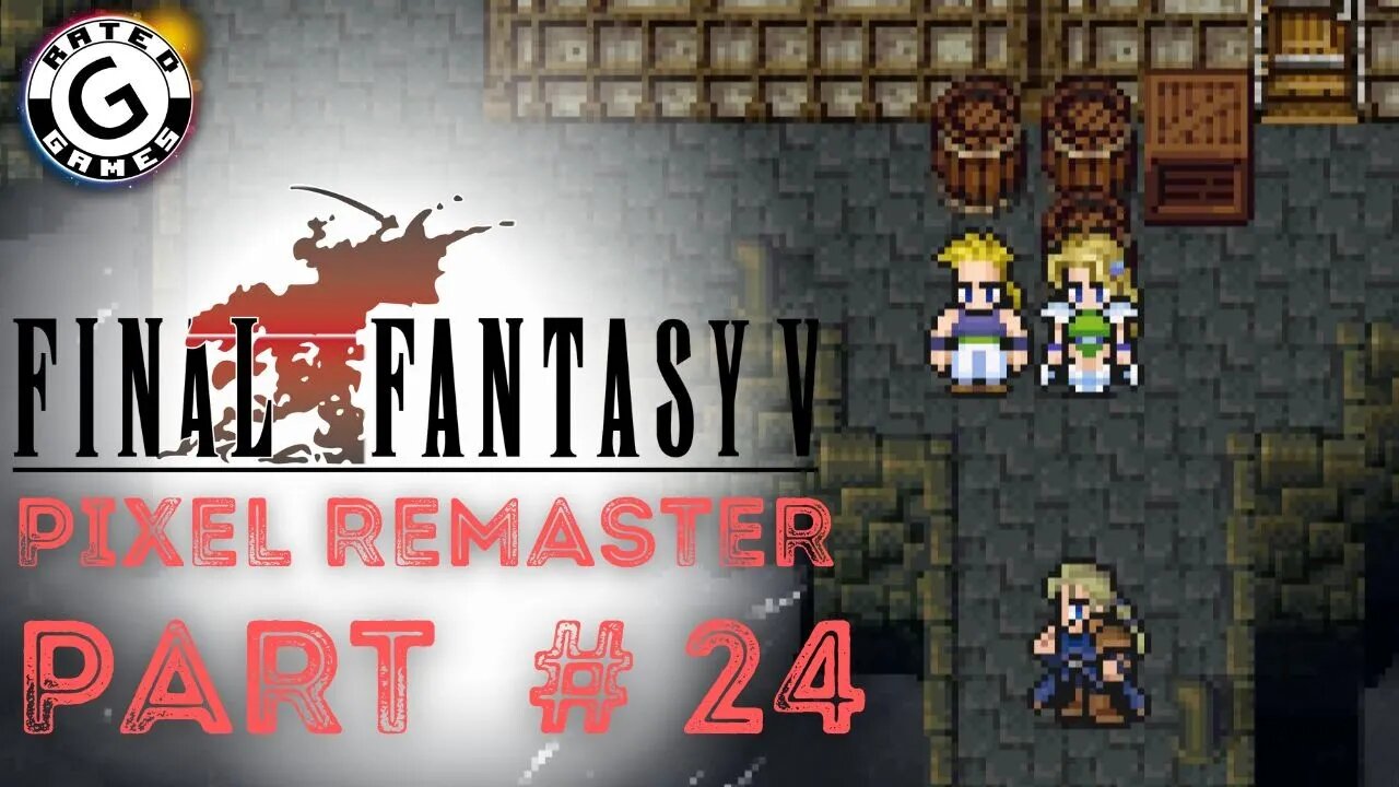 Final Fantasy 6 Pixel Remaster - No Commentary - Part 24 - Tracking Down Gerad