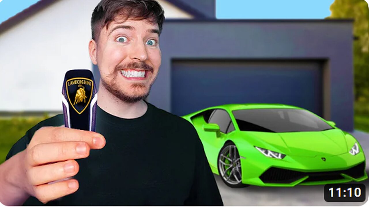 How I Won A Lamborghini From MrBeast