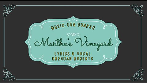 MARTHA'S VINEYARD - A SONG ABOUT DEMOCRAT HYPOCRISY ON THE BORDER (and everywhere else!)