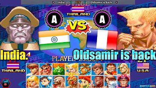 Super Street Fighter II X (India. Vs. Oldsamir is back) [India Vs. France]