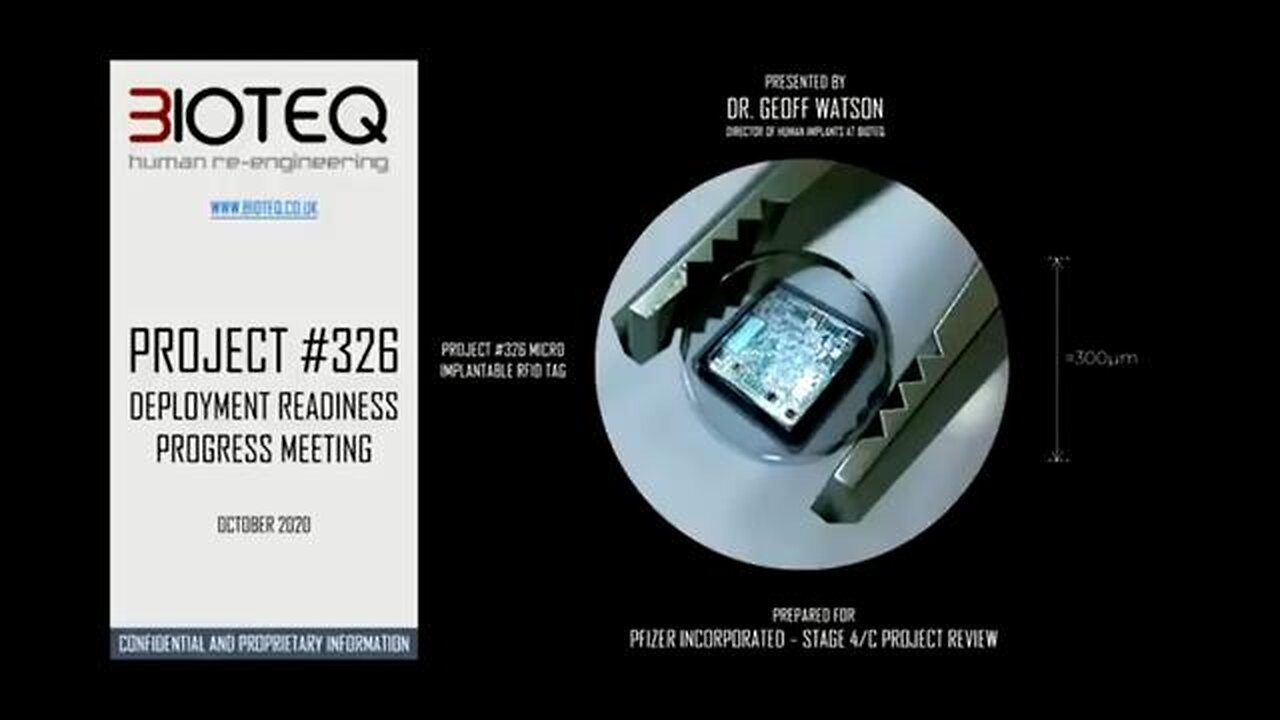 BIOTEQ Injectable Microchips Kept At -70°C Same As Pfizer Vaccine