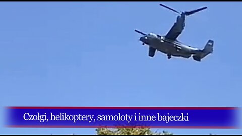 Czołgi, helikoptery i samoloty wojskowe na terenie USA