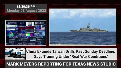 China Extends Taiwan Drills Past Sunday Deadline, Says Training Under "Real War Conditions"