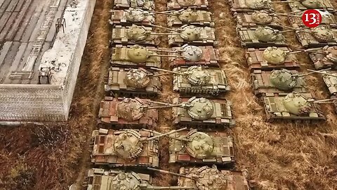 Russia half emptied the largest warehouse of Soviet armored vehicle - Satellite images released