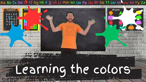 Learn the colors with Dad Bot