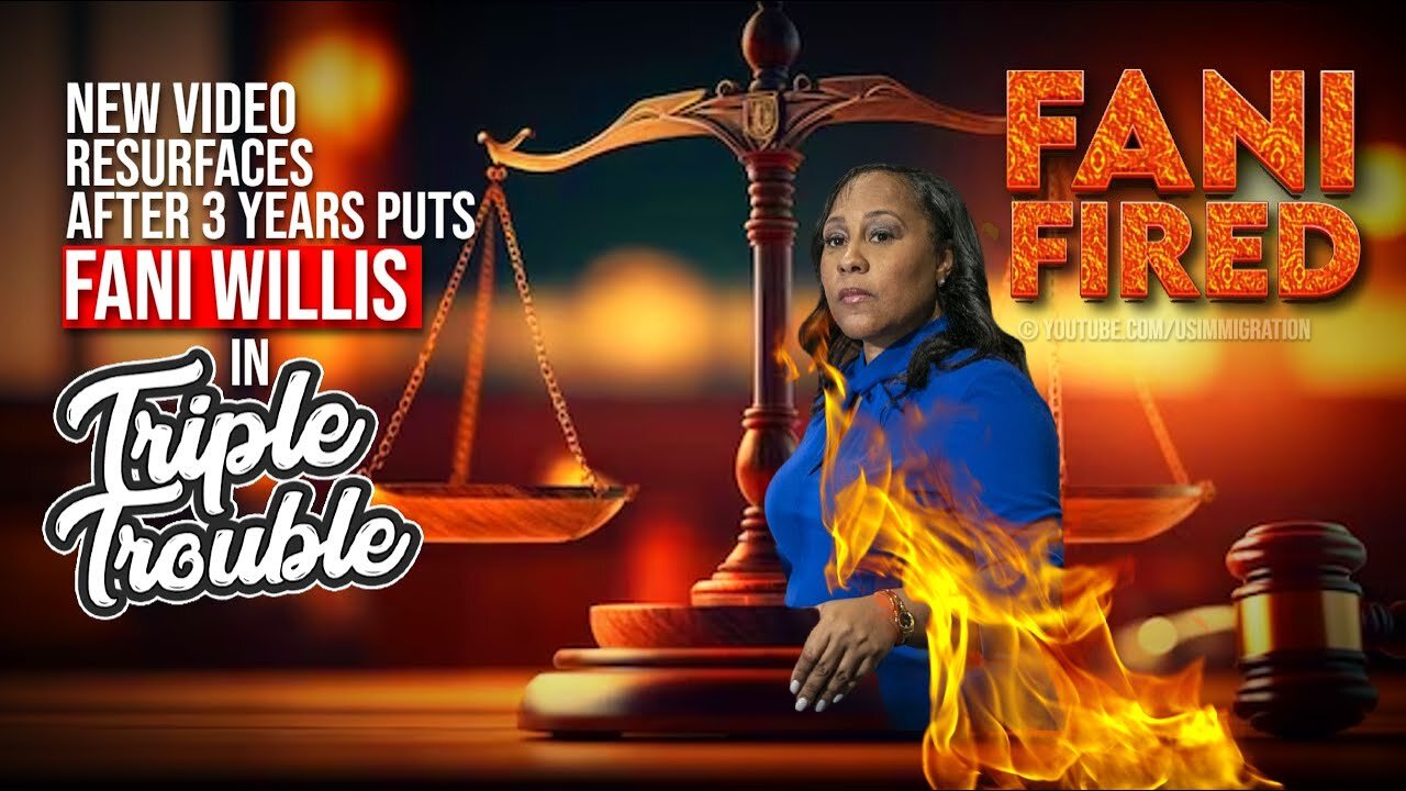 BREAKING🔥 Fani Willis DISQUALIFICATION Saga - New Video 3 years Ago puts FANI in TRIPLE Trouble🚨