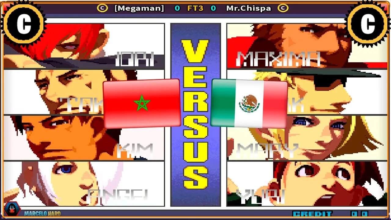 The King of Fighters 2001 ([Megaman] Vs. Mr.Chispa) [Morocco Vs. Mexico]