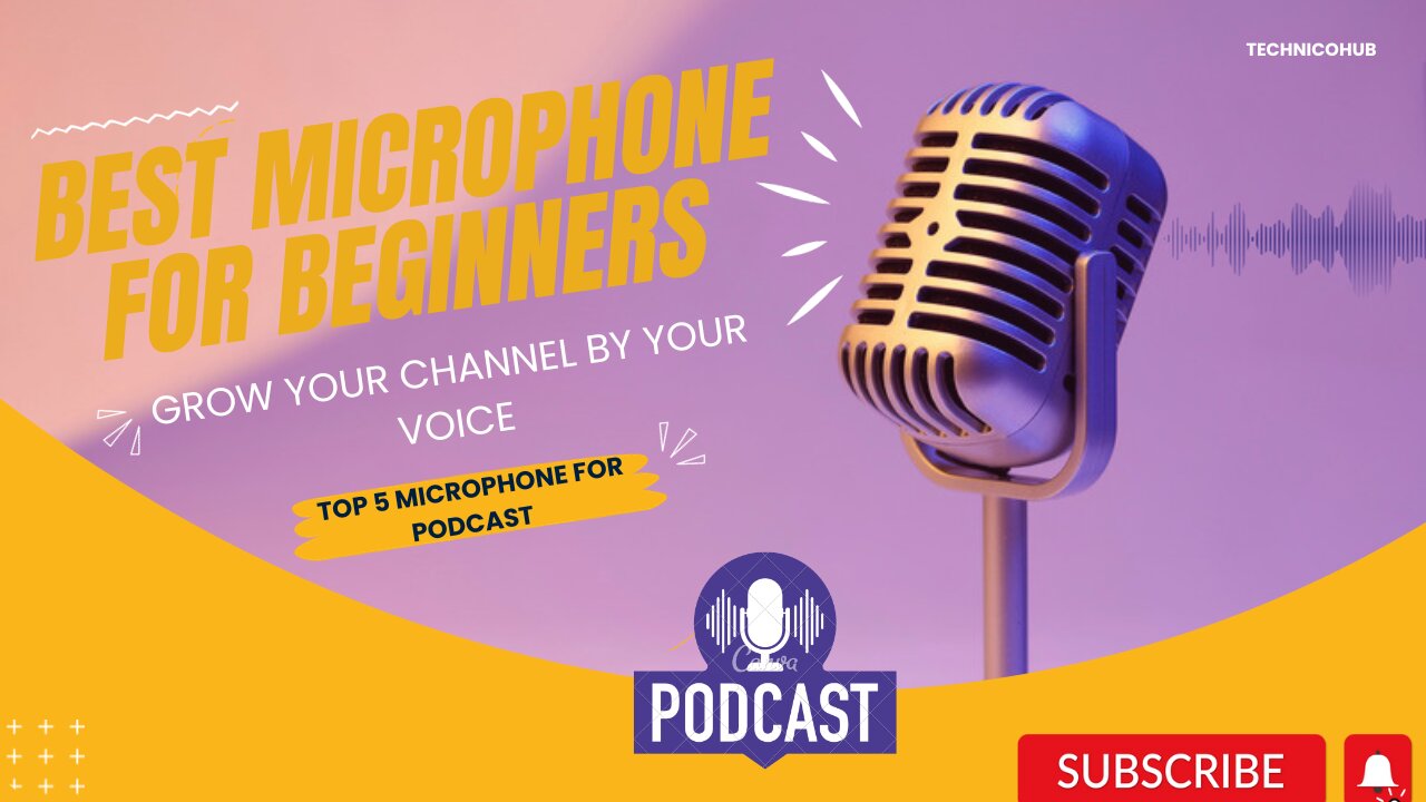 Grow Your Channel By Your Voice I Top 5 Microphone For Podcast I Beginners' Microphone